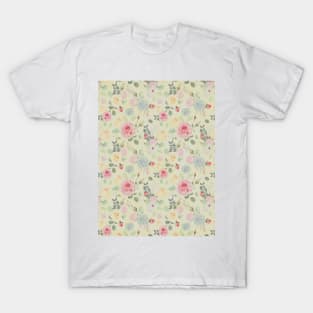 Summer Floral Pattern T-Shirt